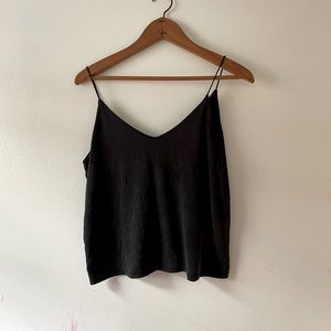 Maurice’s Black Crop Tank Size Medium